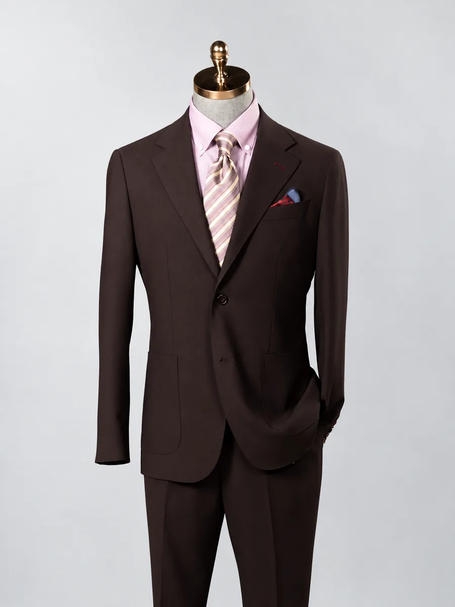 Brown Two-Piece Suit
