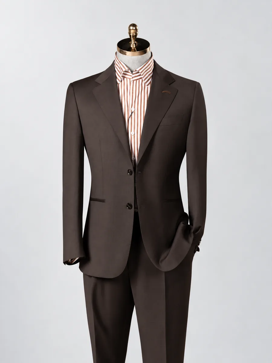 Brown Two-Piece Suit