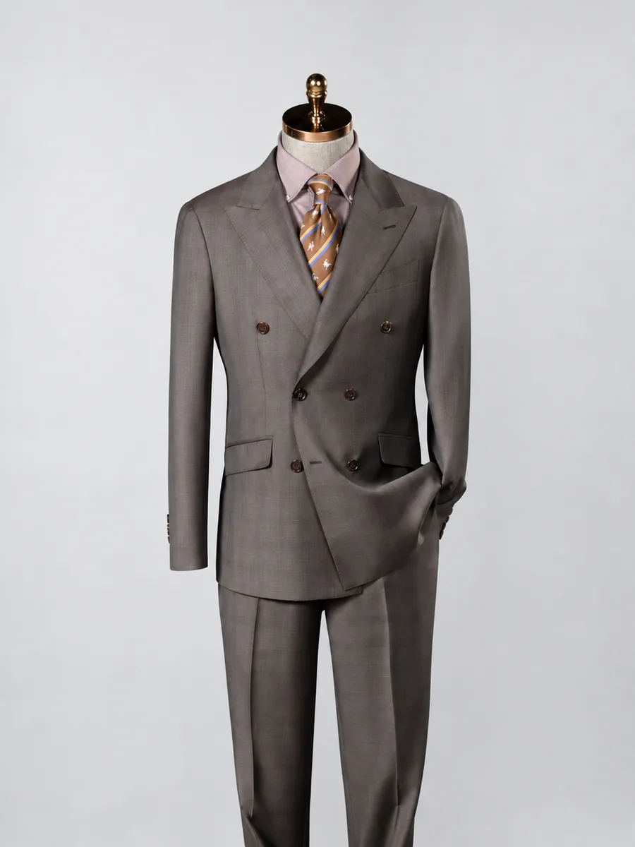 Brown Two-Piece Suit