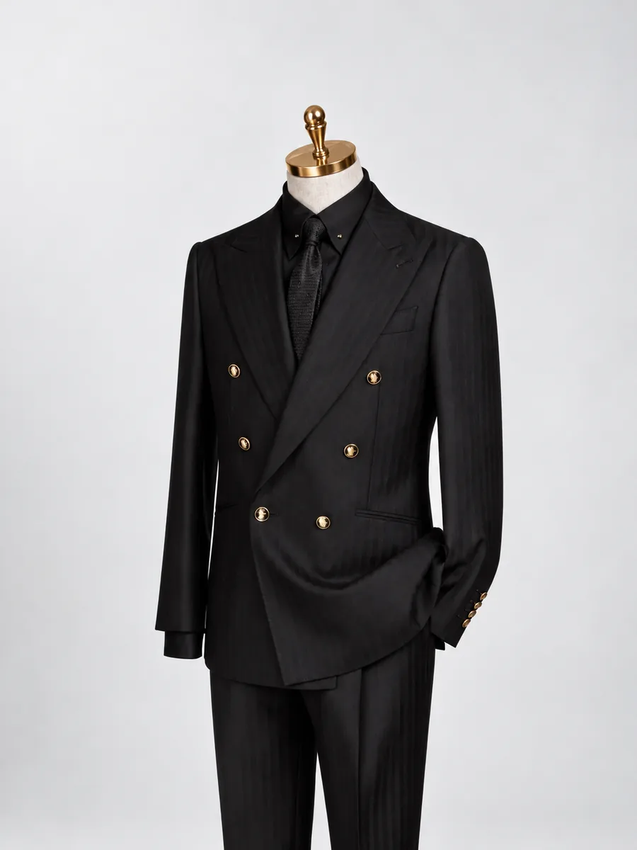 Black Two-Piece Suit