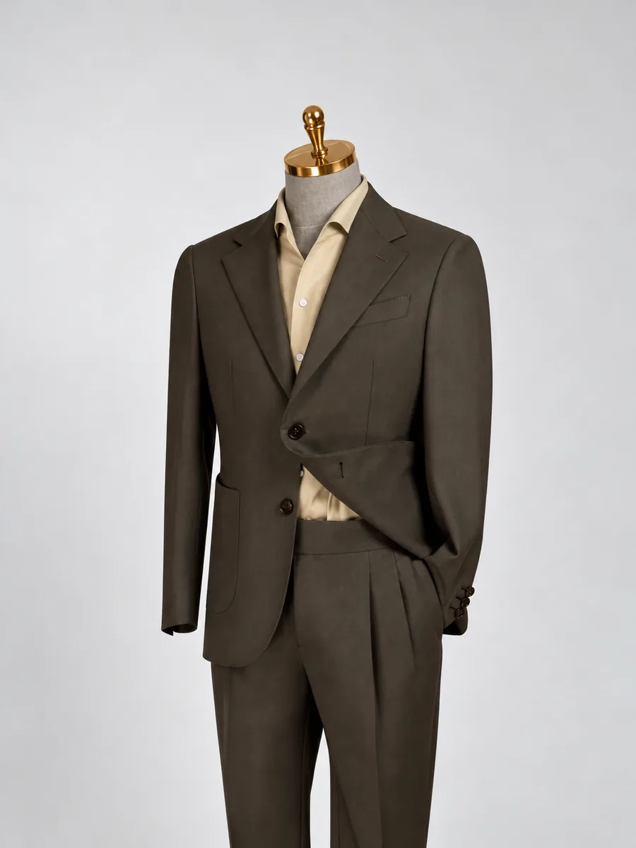 Brown Two-Piece Suit