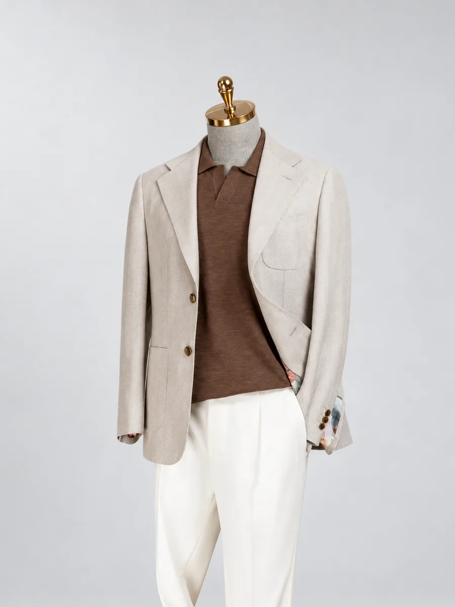 Beige Jacket