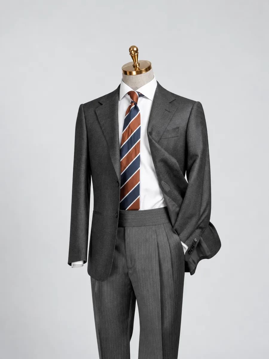 Grey Two-Piece Suit
