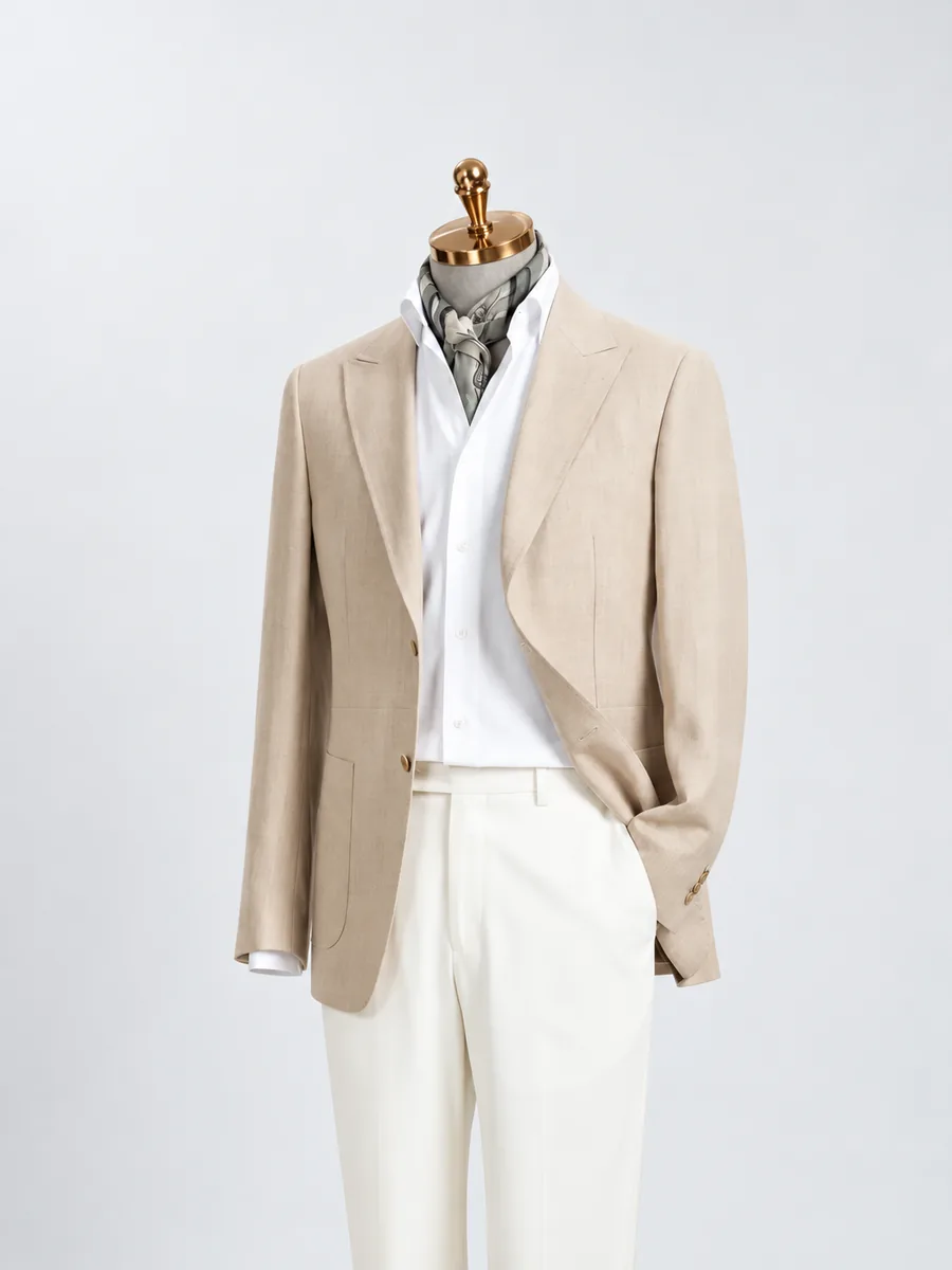 Beige Jacket