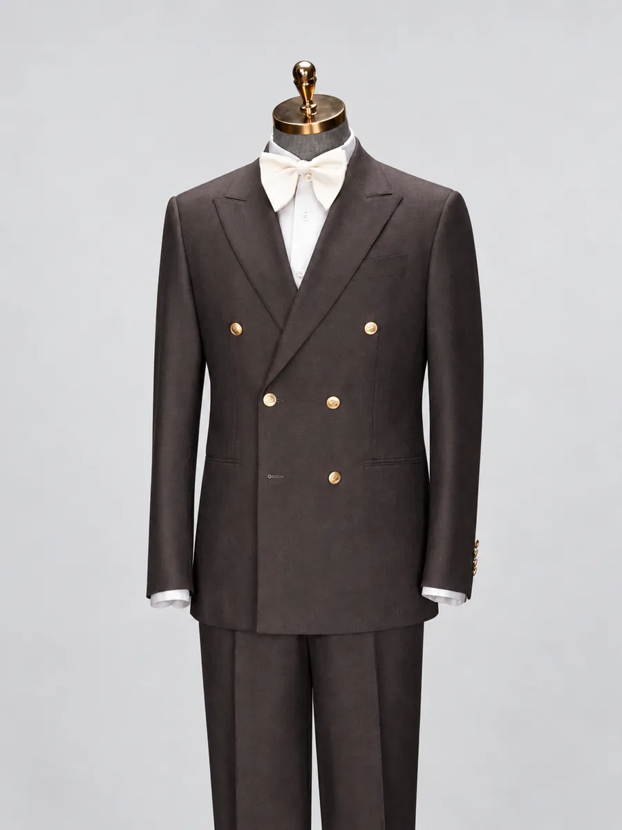 Brown Two-Piece Suit