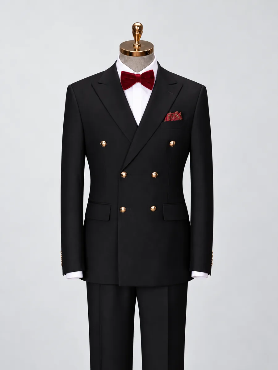 Black Two-Piece Suit